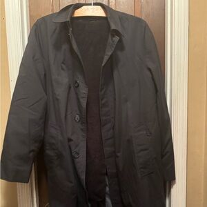 Men’s Towncraft Black XL Trench Coat